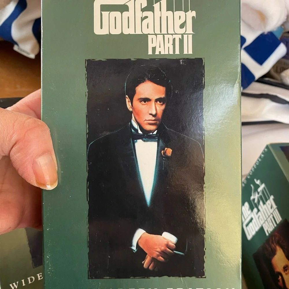 The Godfather Trilogy VHS Box Set